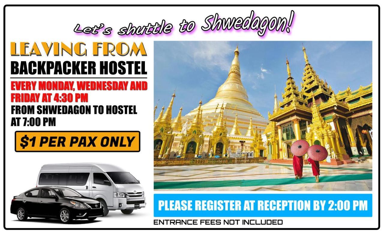 Backpacker Hostel (Adults Only) Rangoon Eksteriør billede